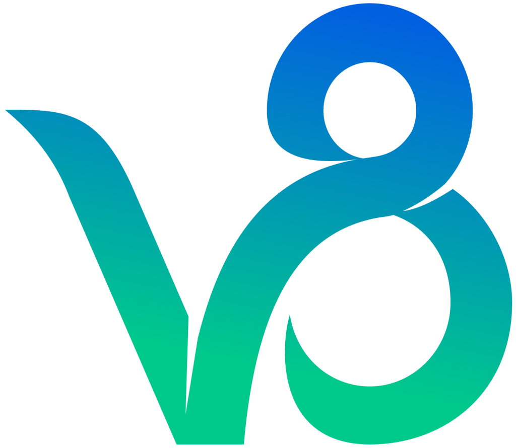 v8 logo e1743785519168